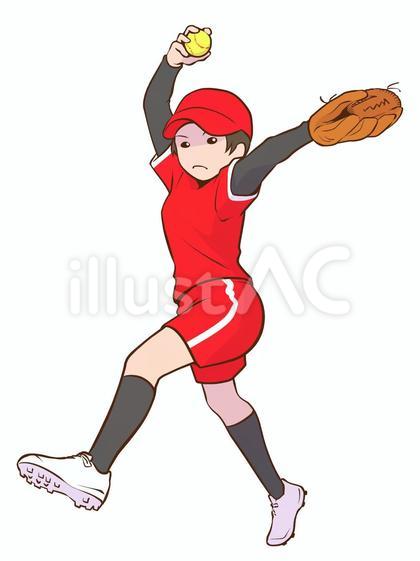 ソフトボール ver.赤