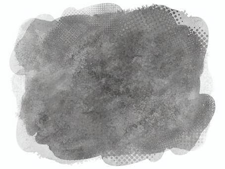 モノクロの水彩グランジテクスチャ テクスチャ,テクスチャー,白黒,モノクロ,質感,背景,背景イメージ,イメージ,抽象,グランジのイラスト素材