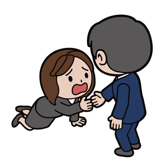 助けを求める人 手助け,人助け,差し伸べ,ヘルプ,ボランティア,握手,助け,笑顔,仲直り,夫婦のイラスト素材