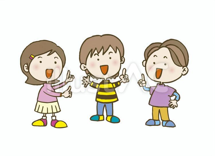 何する？どうする？ 話合い,手話,打合せのイラスト素材