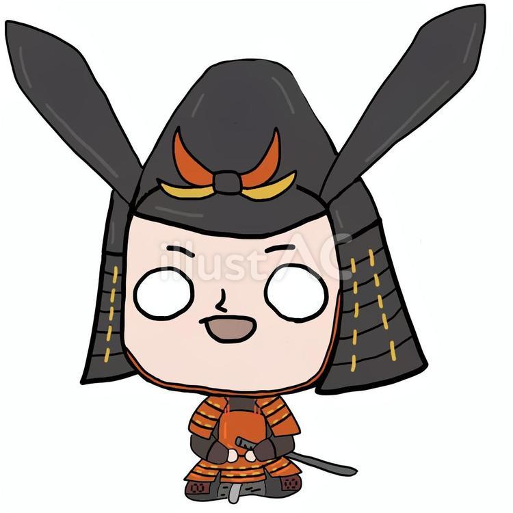 ゆるい水野勝成さん 水野勝成,安土桃山時代,江戸時代のイラスト素材