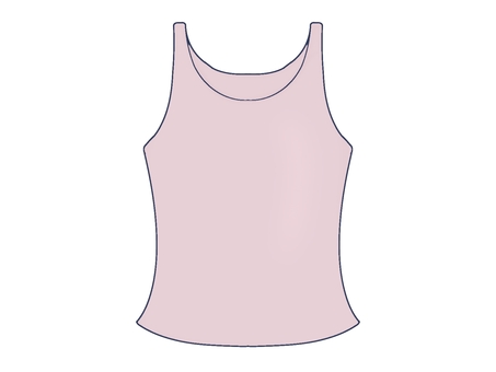 女性用タンクトップ・下着 レディース,女性用,下着,肌着,タンクトップ,インナー,着替え,衣類,ピンク,洗練のイラスト素材