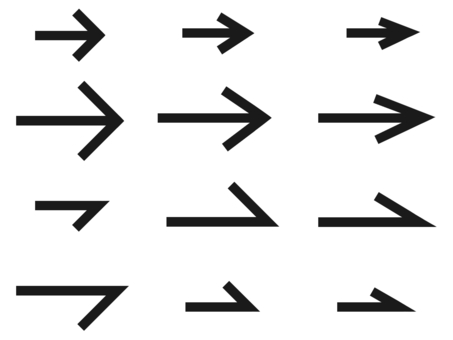 arrow set, JPG, PNG and AI arrow set, strzałka, zestaw, materiał, JPG, PNG and AI
