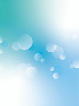 幻想的な水色の水玉背景 背景,水玉,水色,泡,青,抽象的,水,海,夏,ブルーのイラスト素材