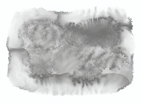 モノクロの水彩グランジテクスチャ 水彩,テクスチャ,テクスチャー,白黒,モノクロ,にじみ,質感,背景,背景イメージ,イメージのイラスト素材