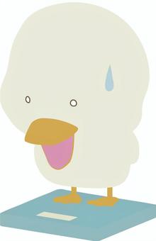 Scale_bird_duck_shock, JPG, PNG and AI Scale_bird_duck_shock, weight meter, duck, shock, JPG, PNG and AI
