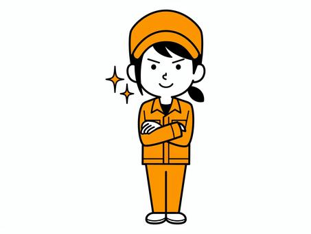 Confident worker woman simple, JPG, PNG and EPS Confident worker woman simple, , JPG, PNG and EPS