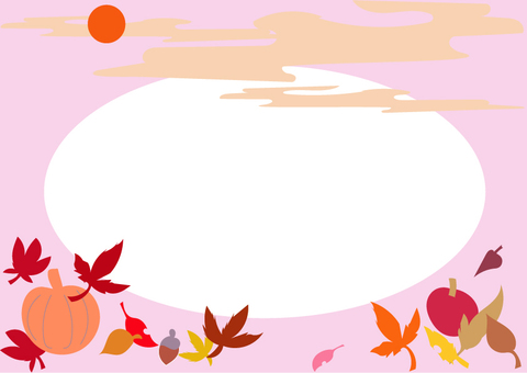 Autumn scenery background illustration, , JPG and EPS