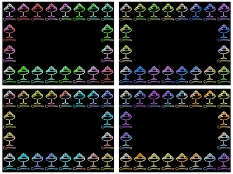 プリンのフレ−ム　セット