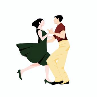 Men and women staring at each other and dancing, JPG and PNG Men and women staring at each other and dancing, dance, stare, men and women, JPG and PNG