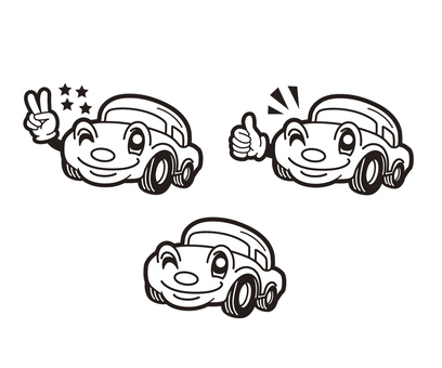 插圖, 線描, 人物, thumbsup, 