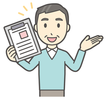 ニット中年男性-084-バスト  ニット中年男性-084-バスト ファイル,おじさん,男性,中年,お父さん,パパ,シニア,ミドルエイジ,人物,かわいいのイラスト素材