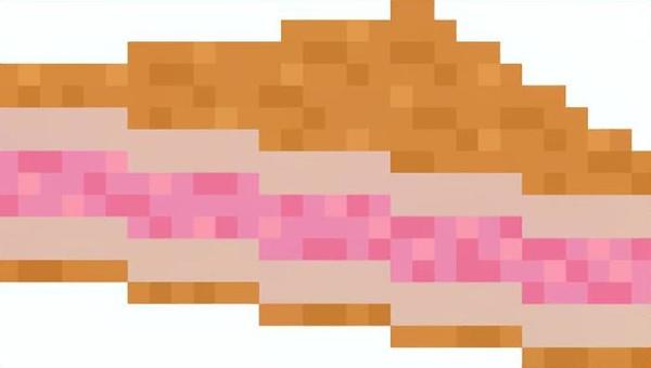 This is shrimp toast in pixel art., JPG, PNG and AI This is shrimp toast in pixel art., , JPG, PNG and AI