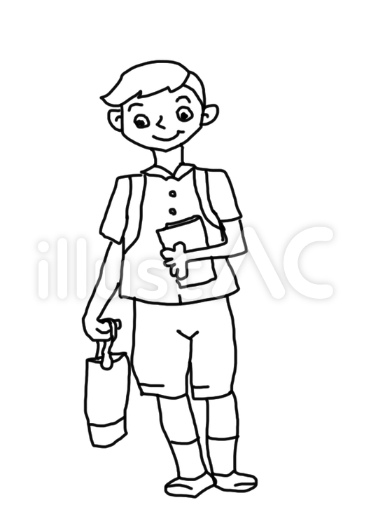 小学生の男の子のイラスト 小学生の男の子のイラスト 小学生,男の子,イラストのイラスト素材