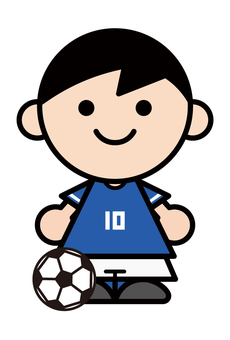 サッカー部男子 サッカー部,サッカー,部活,運動部,高校生,中学生,スポーツ,運動,青春,球技のイラスト素材