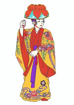 沖縄 踊りイラスト｜無料イラスト・フリー素材なら「イラストAC」