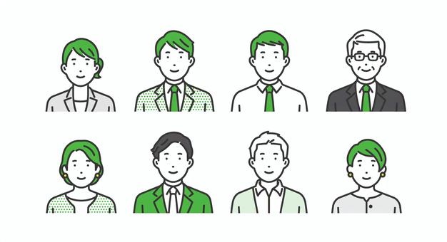 插图, 线描, 提出, 日本人, 