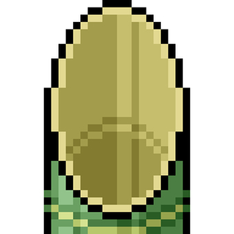 大きな竹（ドット絵） 竹,植物,ドット絵,ドット,絵,ゲーム,ピクセルアート,レトロ,rpg,ロープレのイラスト素材