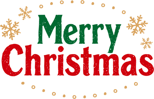 クリスマス　ロゴ13 merry,christmas,メリークリスマス,カード,文字,装飾,雪,結晶,飾り,メッセージのイラスト素材