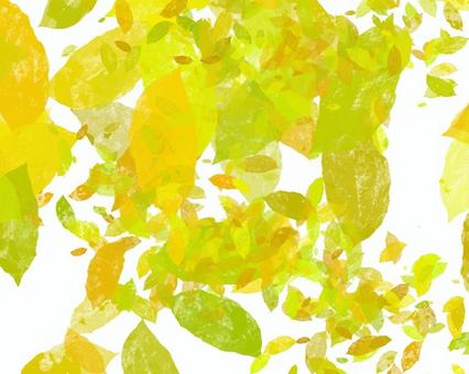 黄色い葉の壁紙 壁紙,葉,黄色,黄緑色,一面のイラスト素材