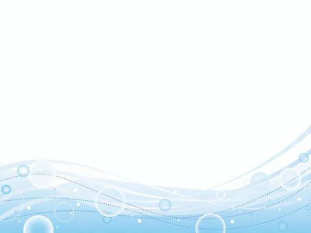 グラデーション 背景,グラデーション,青,ウエーブ,波,ブルー,ドット,海のイラスト素材