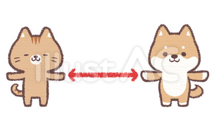 離れてイヌネコ