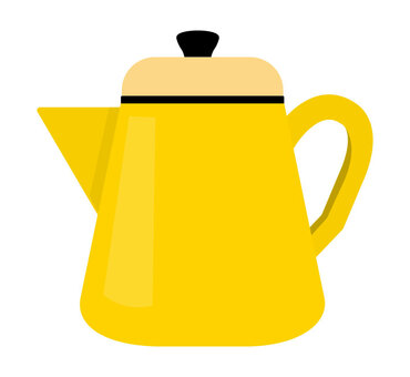 コーヒーポット3 コーヒーポット,カフェ雑貨,日用品,キッチン,喫茶店,カフェ,調理器具,キッチン用品,水差し,かわいいのイラスト素材