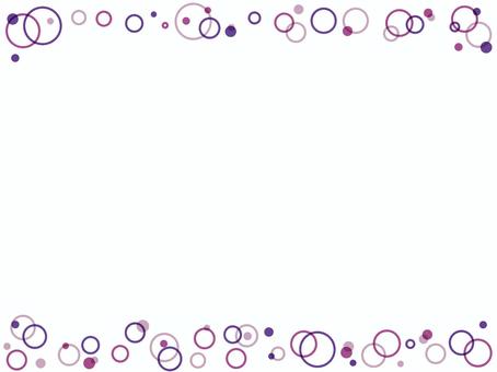 Illustration, polka dot, bubble, frame, 