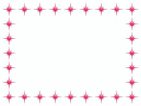 ピンクのダイヤの長方形3Dフレーム ダイヤ,キラキラ,フレーム,3d,立体,マーク,可愛い,輝き,星,枠のイラスト素材