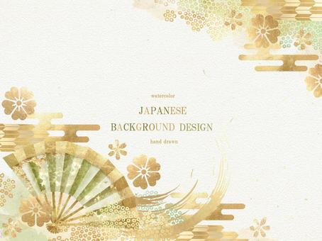 Folding fan and flower family crest Japanese background 352, JPG, PNG and AI Folding fan and flower family crest Japanese background 352, , JPG, PNG and AI