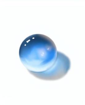 ビー玉　marble 青,ラムネ,ビー玉,marble,ガラスのイラスト素材