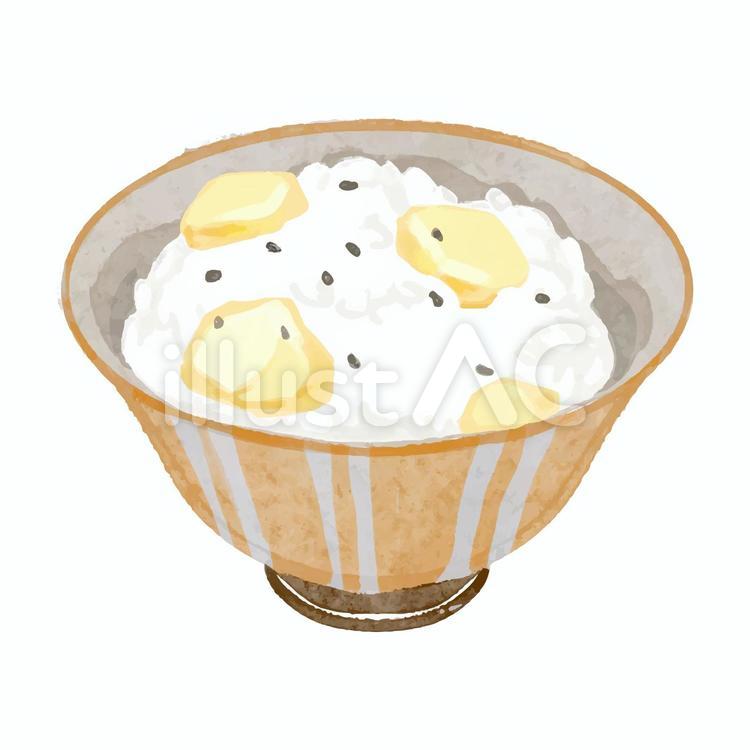 ご飯もの　栗ご飯 栗ご飯,炊き込みご飯,栗のイラスト素材