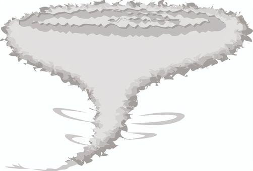 竜巻　　 竜巻,ハリケーン,渦,雲,大気,自然現象,災害,脅威,移動のイラスト素材