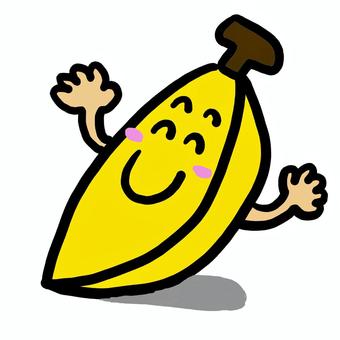 Illustration, banana, snack, fruit, 