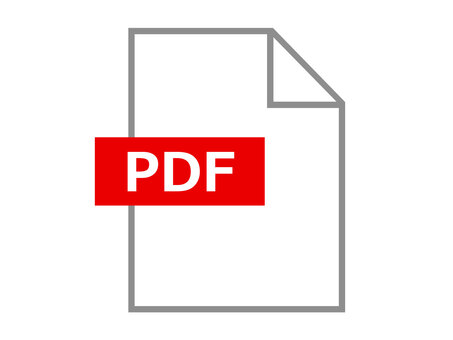 PDFファイルアイコン pdf,ファイル,アイコン,データ,ドキュメント,赤,書類,マーク,資料,添付のイラスト素材