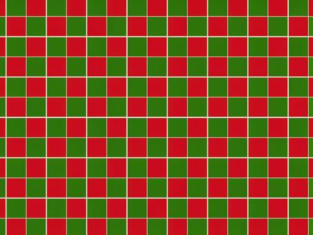 クリスマス　チェック　パターンスウォッチ