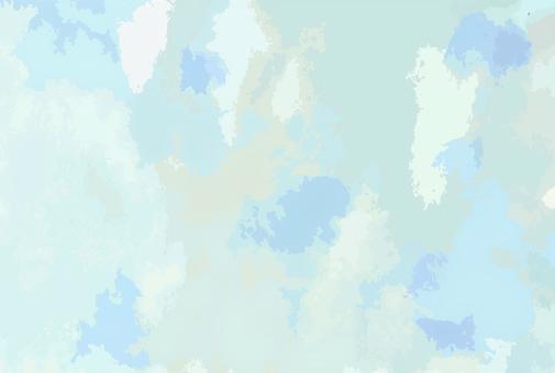 薄い青のぼんやり抽象テクスチャ 背景,テクスチャ,絵の具,アクリル絵の具,手描き,不規則,混沌,アート,デザイン,青のイラスト素材