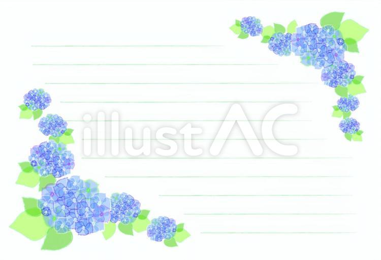 あじさい5 あじさい,紫陽花,花のイラスト素材