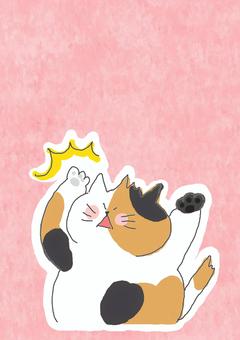 びっくりする三毛猫ちゃん びっくりする三毛猫ちゃん かわいい,びっくり,衝撃,驚く,えっ,ねこ,三毛猫,どうぶつ,いきもの,ペットのイラスト素材