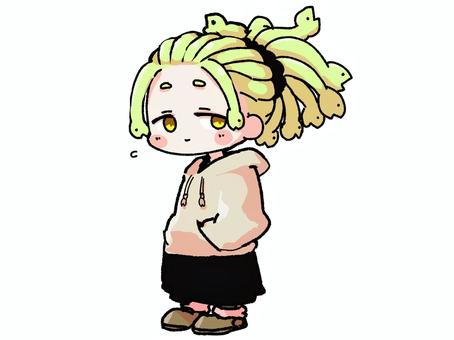 Illustration, медуза, горгона, монстр, 