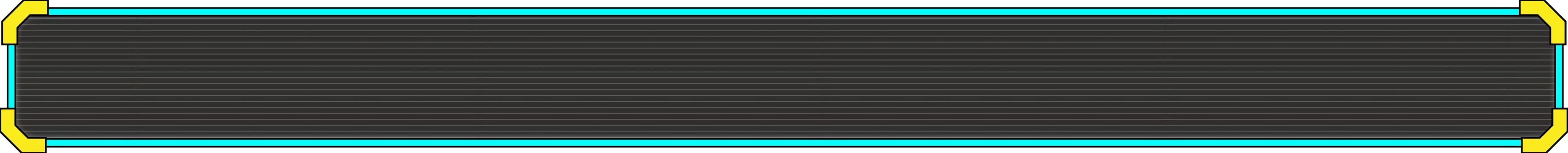 角が可愛いテロップベース（水色） テロップベース,テロップ,枠,フレーム,シンプル,横長,タイトル,ポップ,おしゃれ,かわいいのイラスト素材