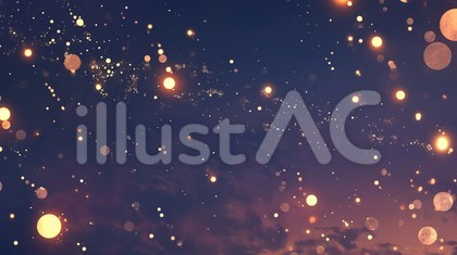 夜の神秘の光4