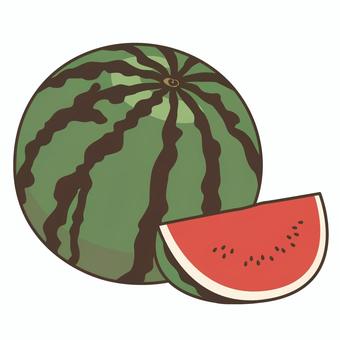 watermelon, watermelon, summer, fruits, JPG, PNG and AI