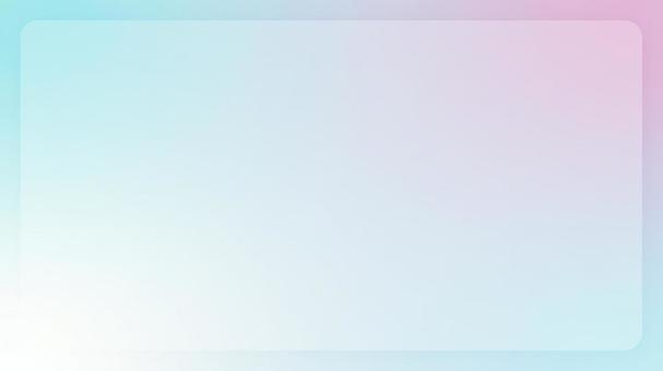 水色とピンクの淡色グラデ背景フレーム グラデーション,背景,フレーム,枠,角丸,横長,16対9,16:9,青,ピンクのイラスト素材