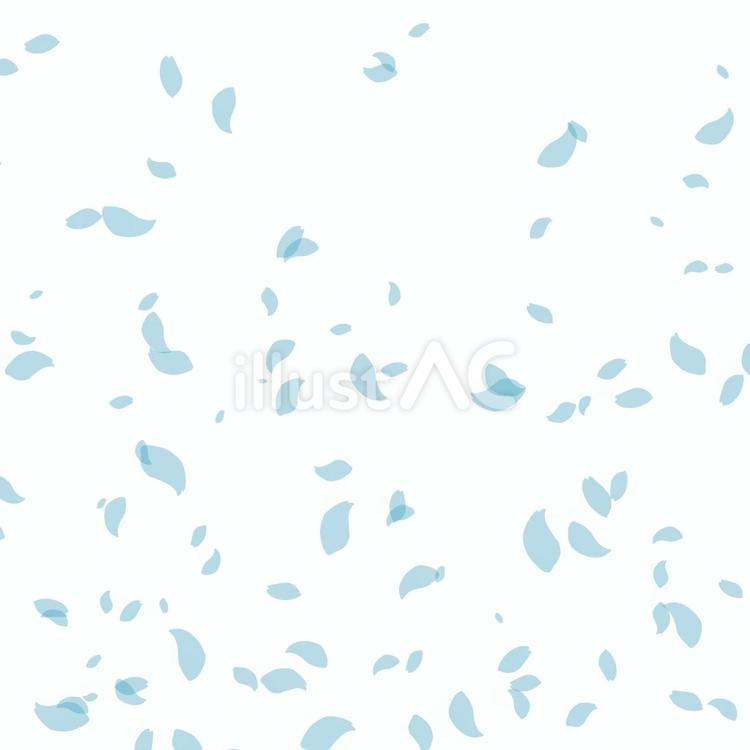 青　花　素材　背景　散る　舞う 背景,壁紙,素材のイラスト素材