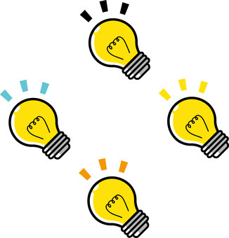 電球輝きライト 電球,電気,豆電球,ライト,光,輝き,ひらめき,アイデア,マーク,ピクトグラムのイラスト素材