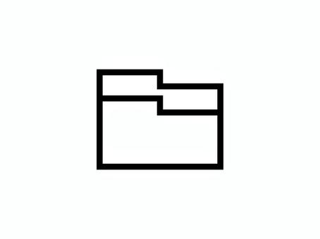 フォルダアイコン フォルダ,ファイル,アイコン,データ,保存,管理,整理,資料,保管,情報のイラスト素材
