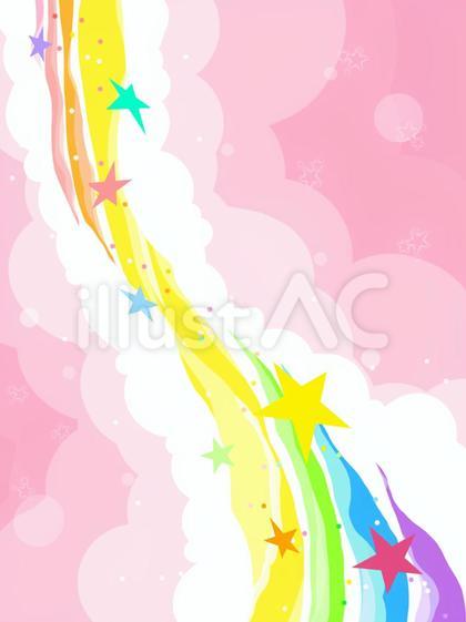 ゆめかわ背景 魔法