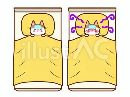 熱体調不良猫さん