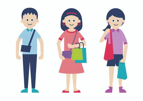 people who shop, JPG, PNG and AI people who shop, , JPG, PNG and AI